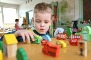 child playing